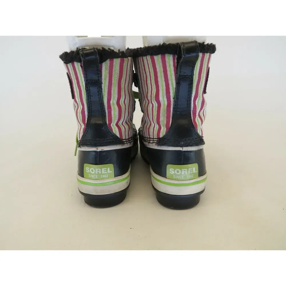 Sorel Purple Waterproof Insulated Snow Winter Boots Youth Size 1 D